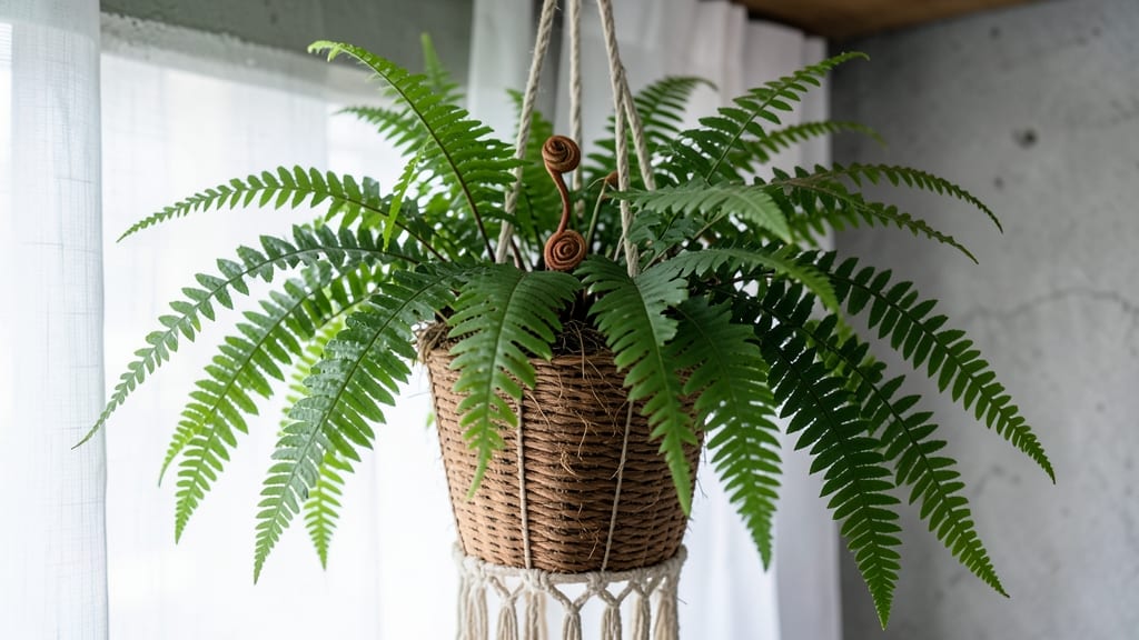 Are Hanging Ferns Perennials: Underground Rhizomes and Year-Round Survival Explained