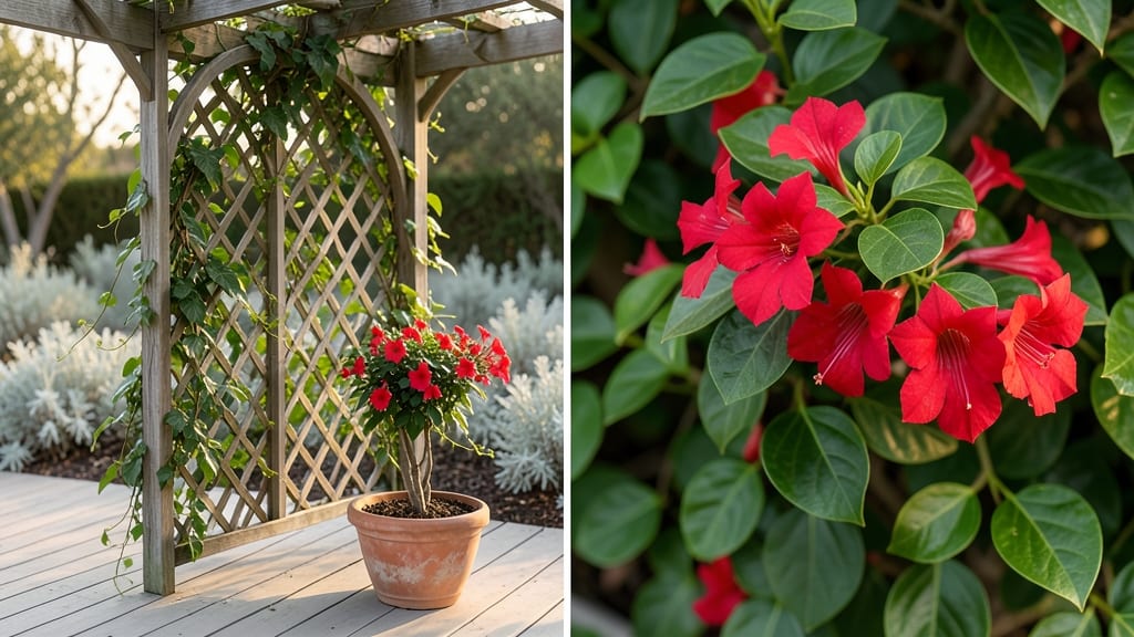 Is Red Mandevilla Annual or Perennial: Cold-Hardy Rebloomer Truths by Zone