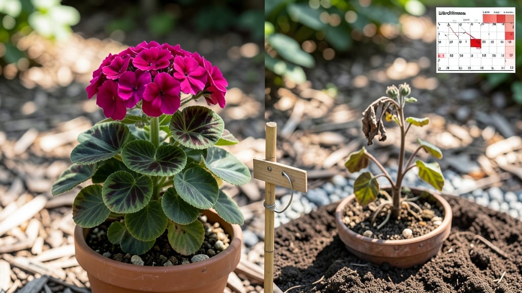 Are Zonal Geraniums Perennials: Cold-Resistant Dieback Cycle Explained