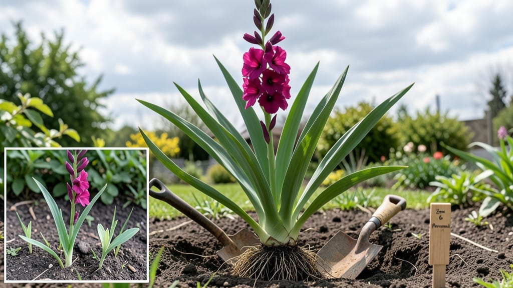 Are Gladiolus Perennials in Zone 6: What Their Underground Rhizomes Reveal About Survival