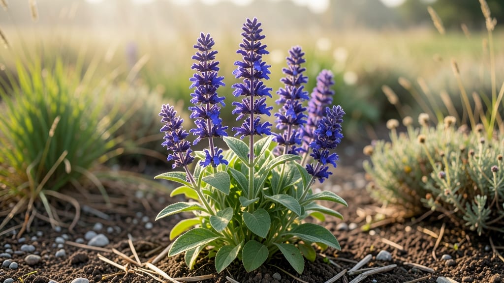 Victoria Blue Salvias Perennial: Year-Round Care Secrets for Cold Zones