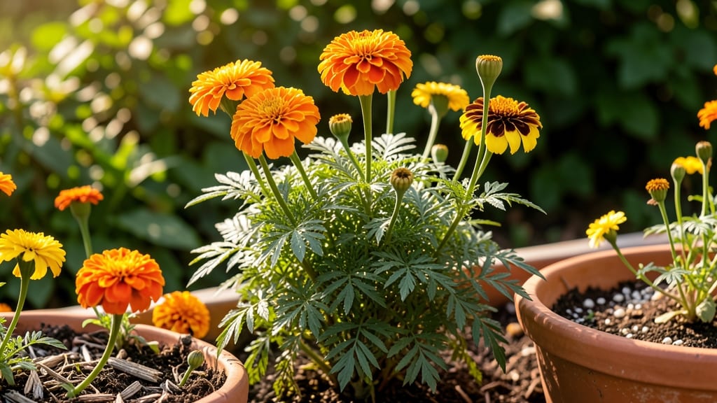 Are Marigolds Perennials: How Underground Rhizomes Ensure Yearly Regrowth in Zones 3-9