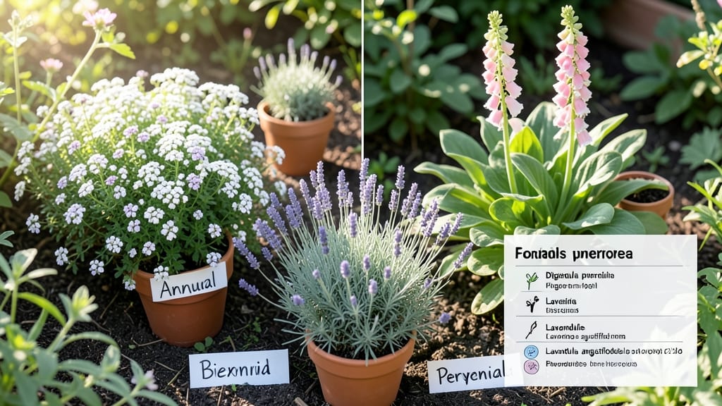 What Is the Difference Between Annual, Biennial, and Perennial Plants: Lifespan Rules and Growth Cycles Explained