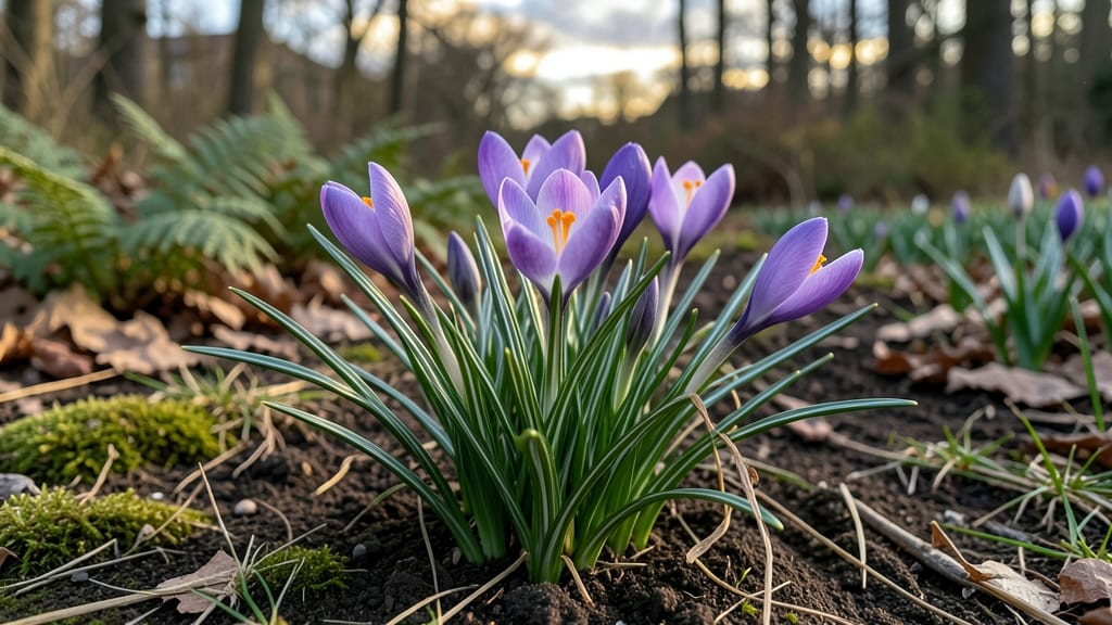 Are Crocus Perennials: How Underground Corms Ensure Year-Round Returns